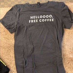 Starbucks Tee shirts worn only once